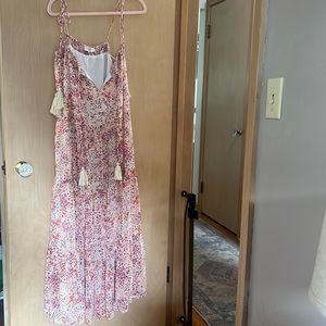 VICI floral maxi dress SZ M